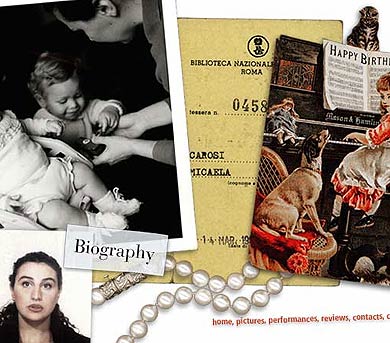 Biografía - http://www.micaelacarosi.it