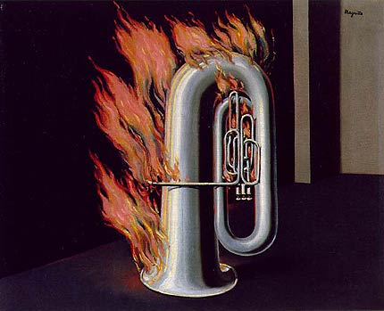 Magritte: Descubrimiento del fuego