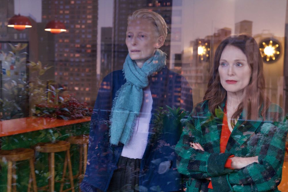 La habitación de al lado Las actrices Julianne Moore y Tilda Swinton