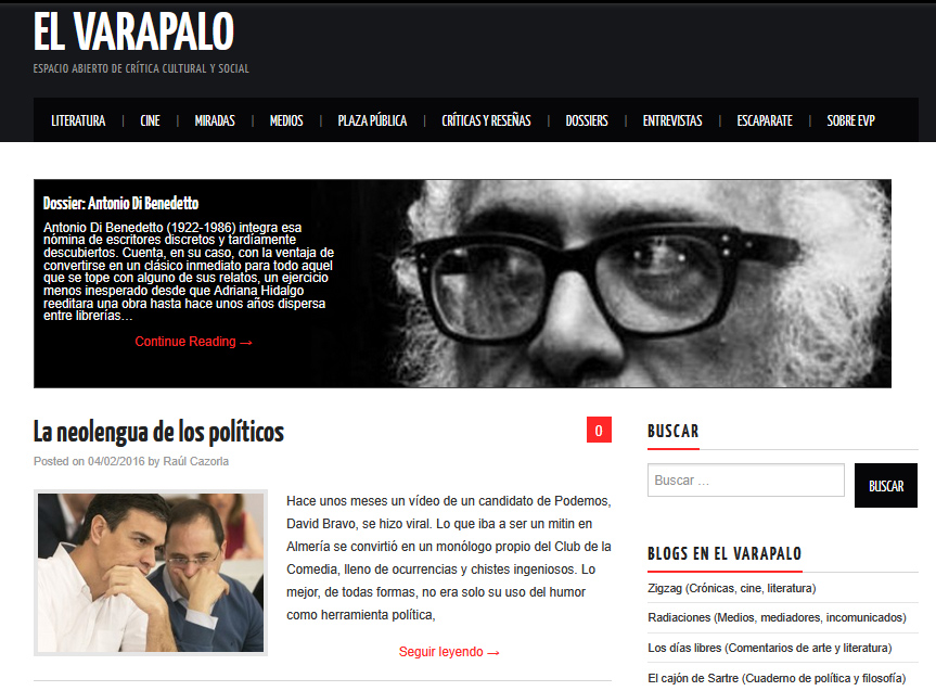 Historia de El Varapalo 2016